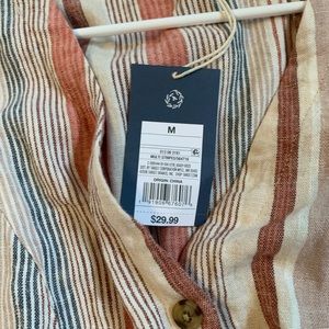 Pink Stripe Jumpsuit